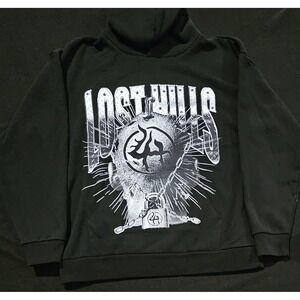Lost Hills Black Hoodie Mens Size 2XL